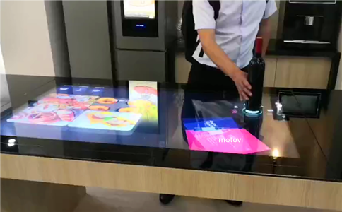 摩拓為物體識別桌產(chǎn)品應(yīng)用_數(shù)字展廳