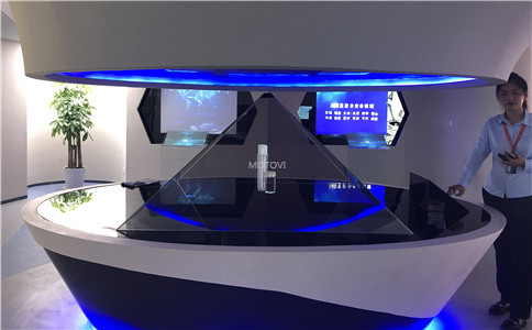 全息投影應用于數(shù)字展廳設計_展示企業(yè)展品